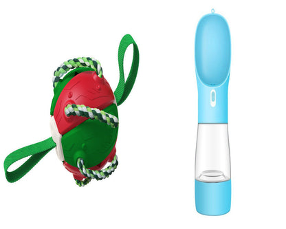 Interactive Inflatable Dog Soccer Ball Toy