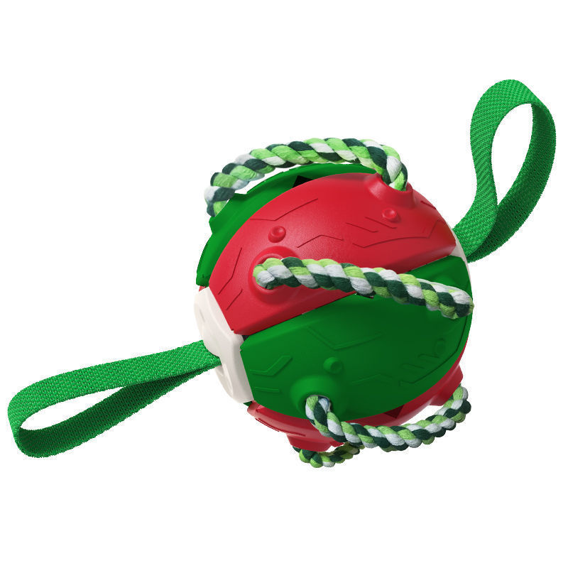 Interactive Inflatable Dog Soccer Ball Toy