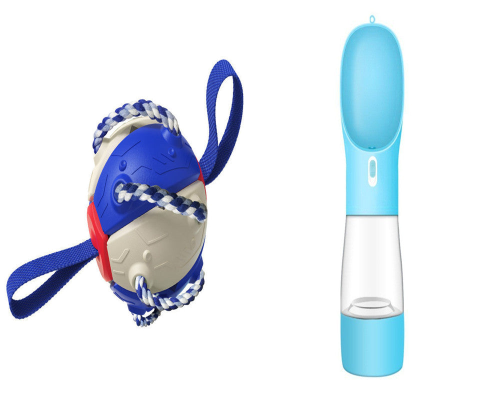 Interactive Inflatable Dog Soccer Ball Toy