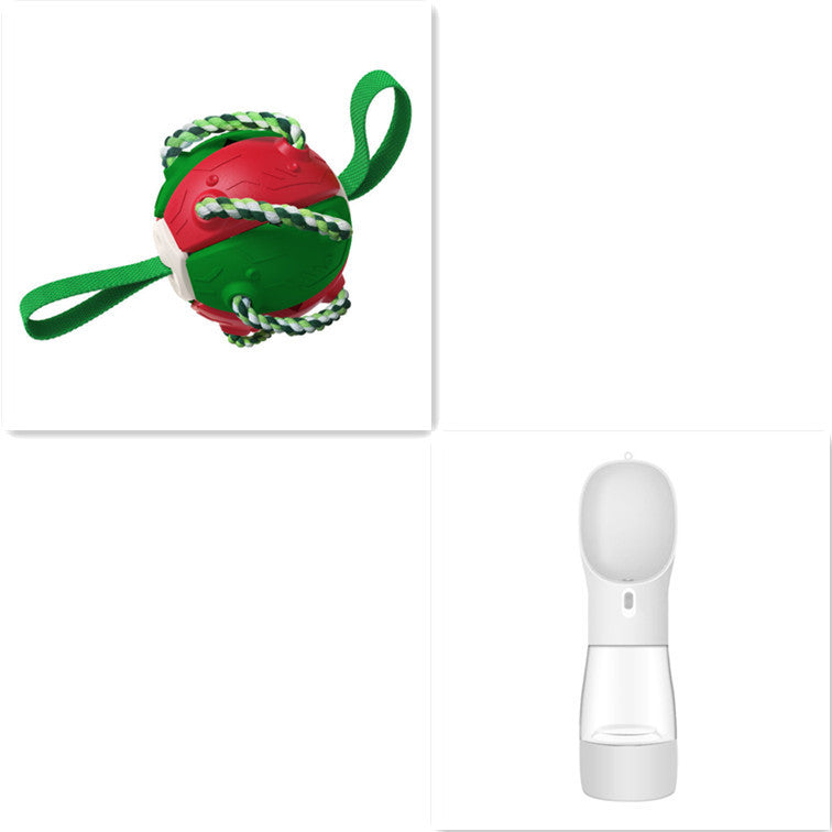Interactive Inflatable Dog Soccer Ball Toy