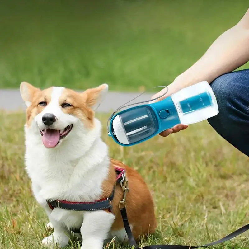 Three-in-One Portable Dog Water Cup