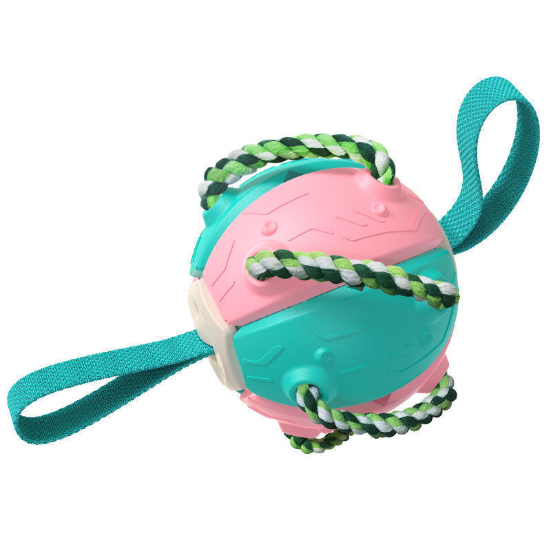 Interactive Inflatable Dog Soccer Ball Toy