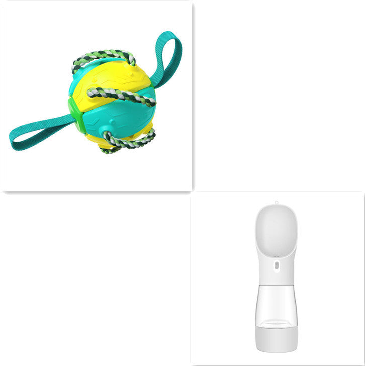 Interactive Inflatable Dog Soccer Ball Toy