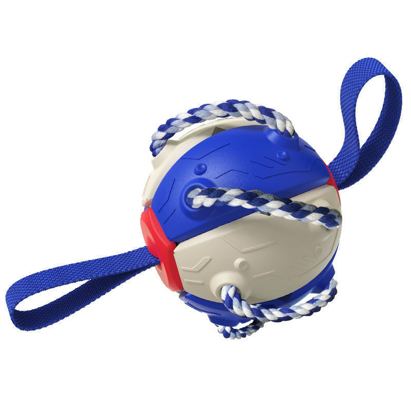 Interactive Inflatable Dog Soccer Ball Toy