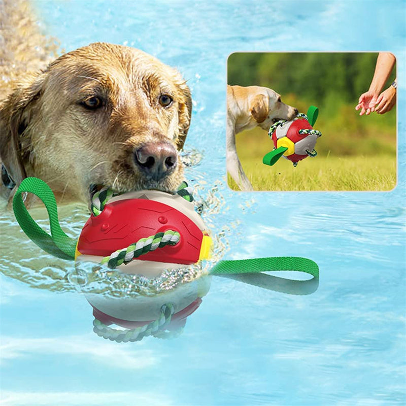 Interactive Inflatable Dog Soccer Ball Toy