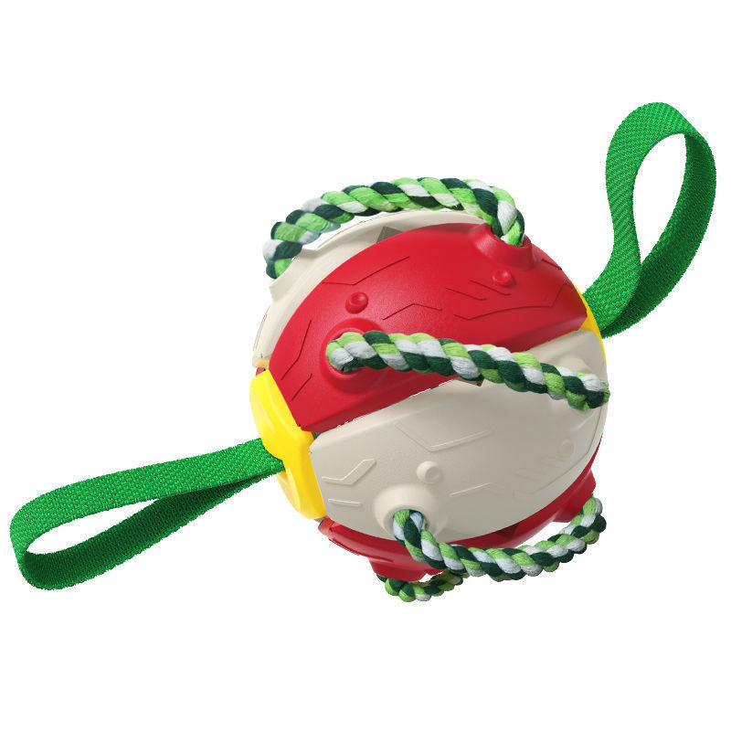 Interactive Inflatable Dog Soccer Ball Toy